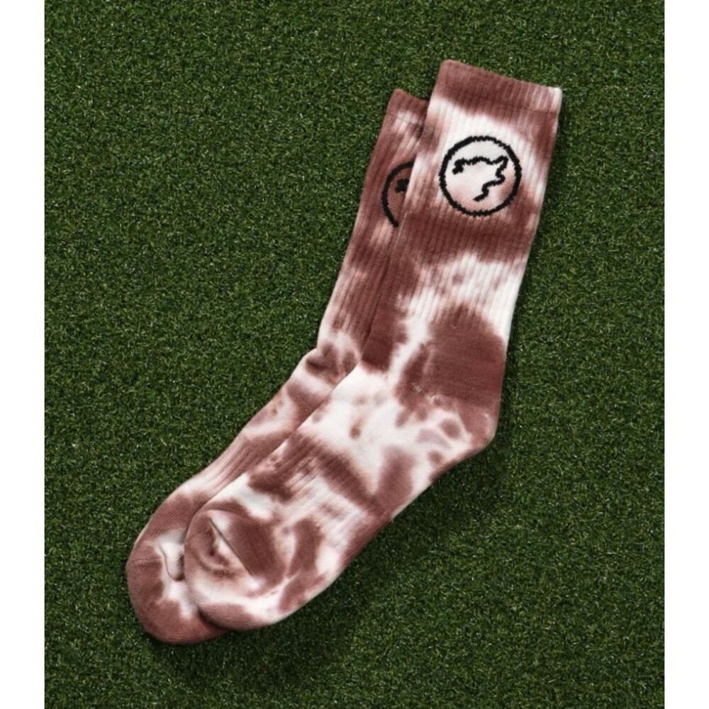 WOLFpak mocha brown crew socks 2 pairs new without tag